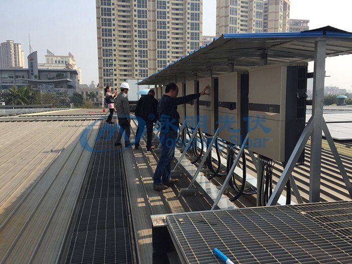 東莞市萬江區萬江麥德龍商場500KW光伏發電項目