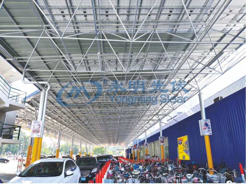 東莞萬江迪卡儂 733KW光伏車棚光伏發(fā)電項目1.jpg