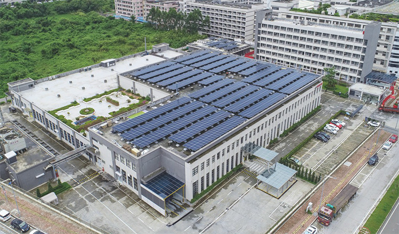 東莞博世激光儀器設備有限公司643KW光伏發電（德資）