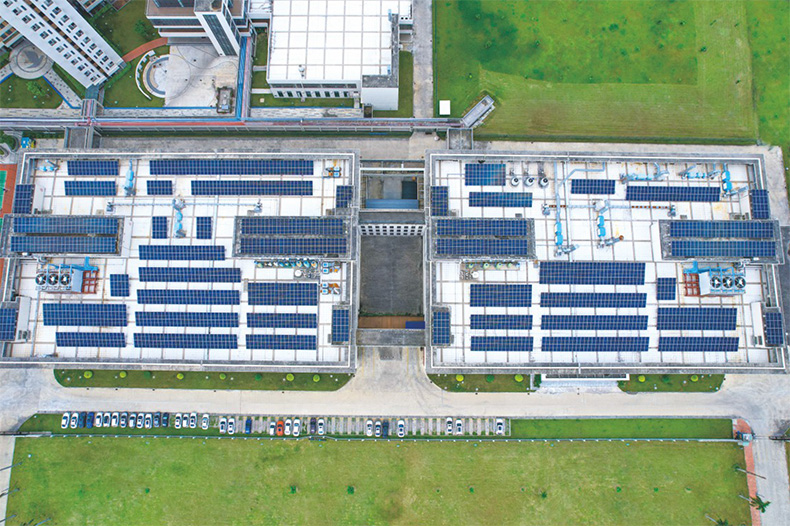 東莞精達電子有限公司887KW光伏發電項目