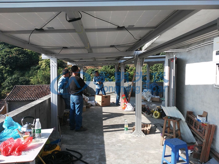 東莞大朗鎮 5.3KW光伏發電項目