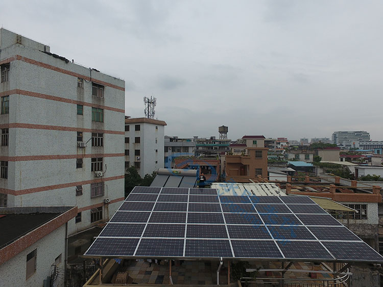 東莞莞城區9KW的家庭光伏發電項目
