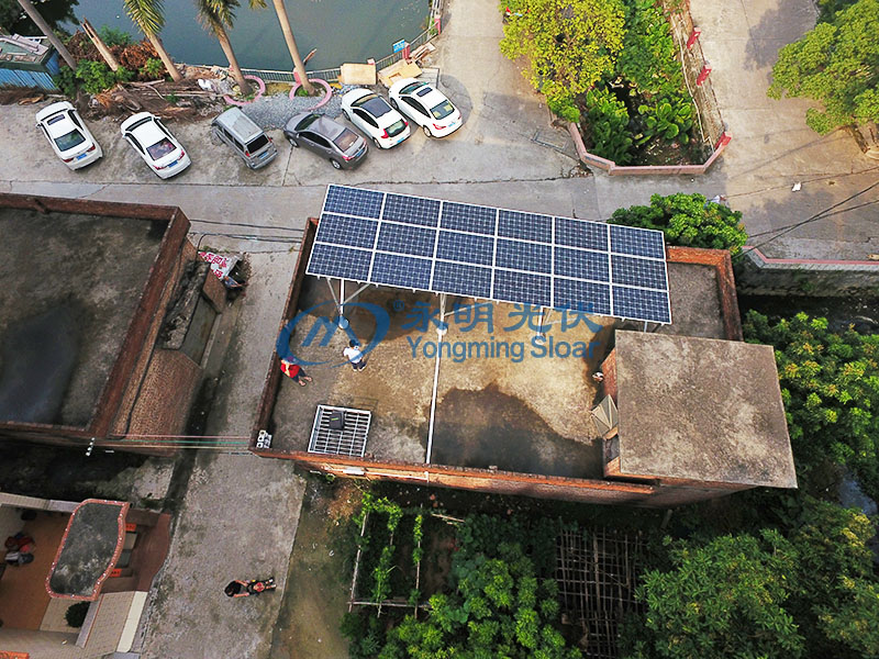 東莞市高埗鎮5KW家庭光伏發電項目