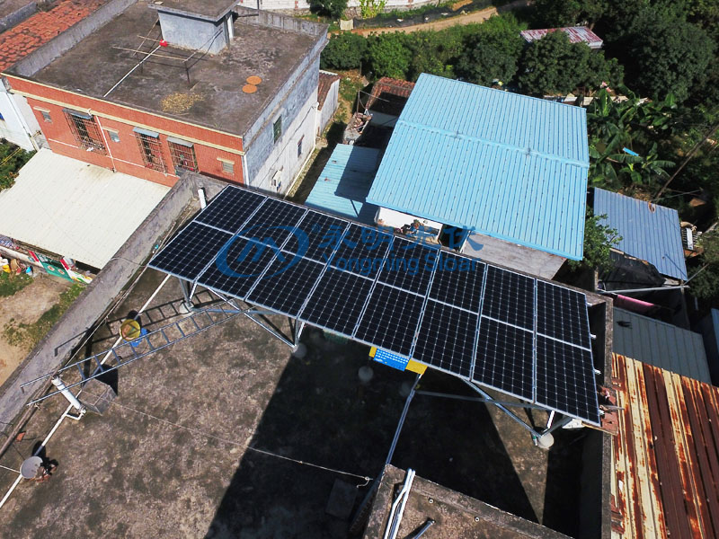 東莞市謝崗鎮4.48KW家庭光伏發電項目