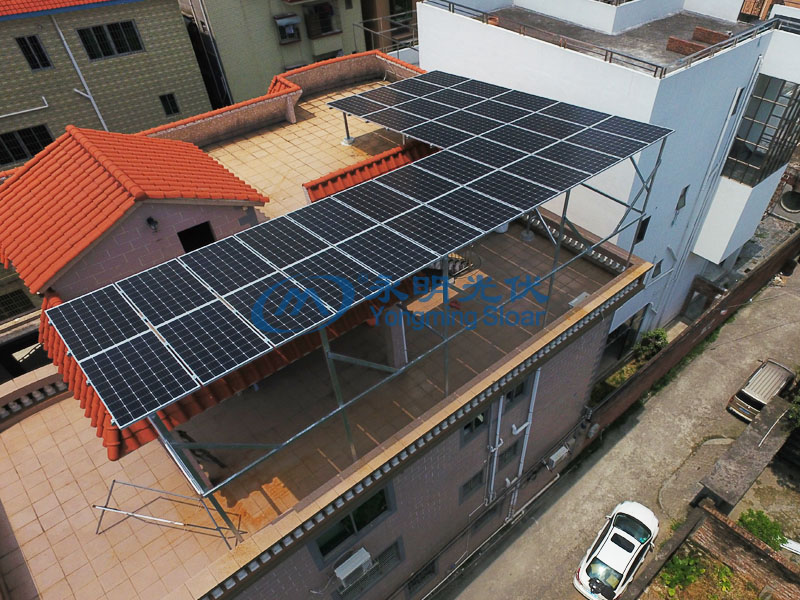 東莞東城10.08KW家庭光伏發電項目