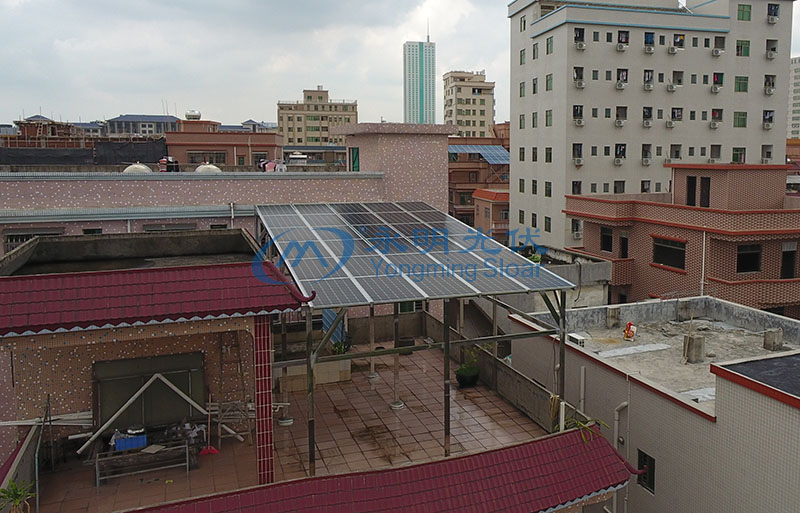 東莞市厚街鎮溪頭村8.4KW家庭光伏發電項目