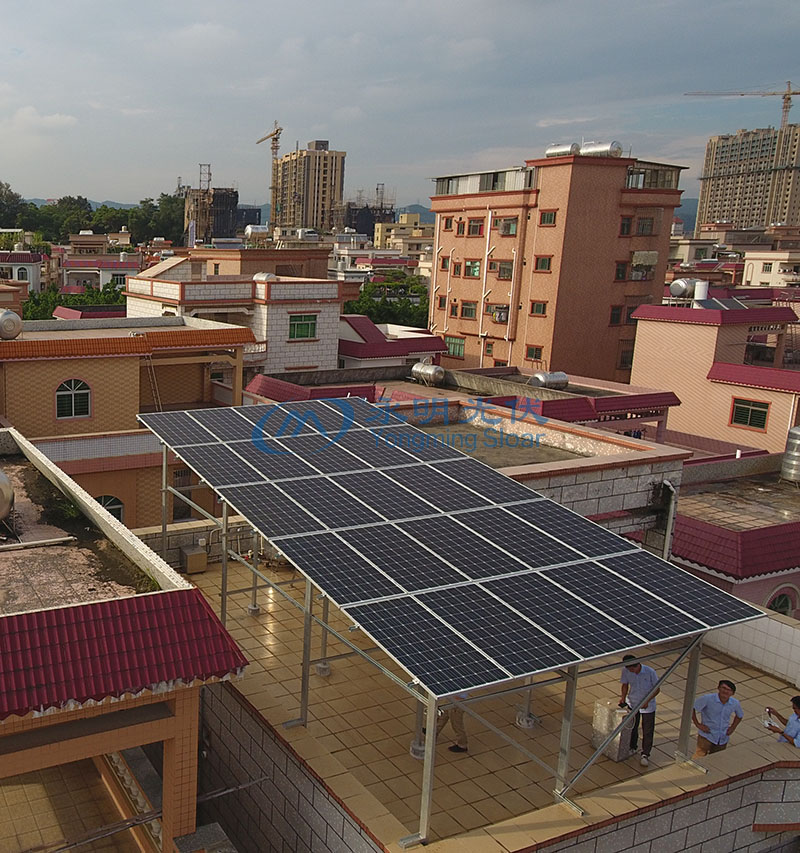 東莞市虎門鎮7KW家庭光伏發電項目