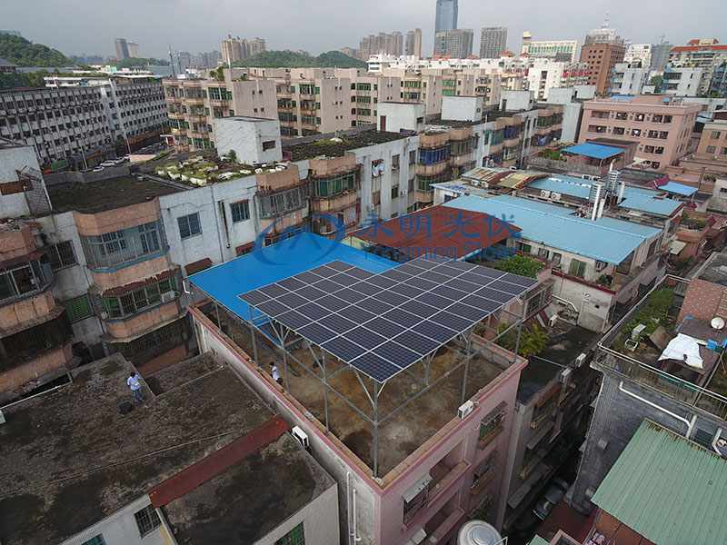 東莞市東城14.82KW家庭光伏發電項目