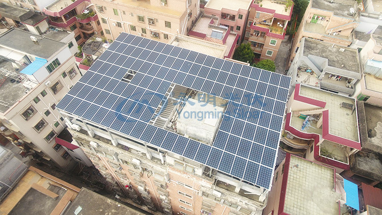 東莞市東城區主山新三杞村34.49KW家庭光伏發電項目