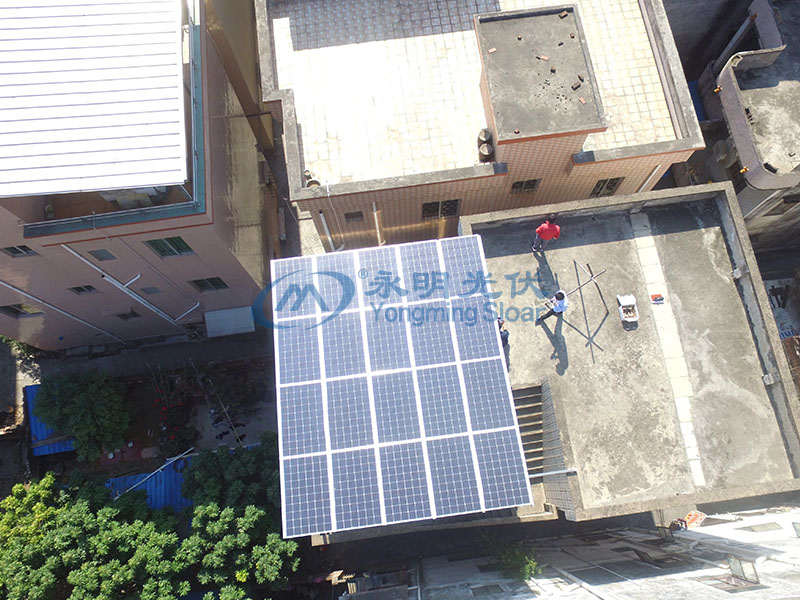 東莞市萬江區5.6KW家庭光伏發電項目