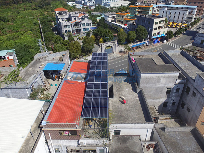 東莞市企石鎮8.8KW的家庭光伏發電項目