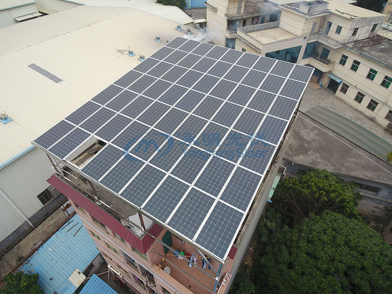 東莞市清溪鎮17.67KW家庭光伏發電項目