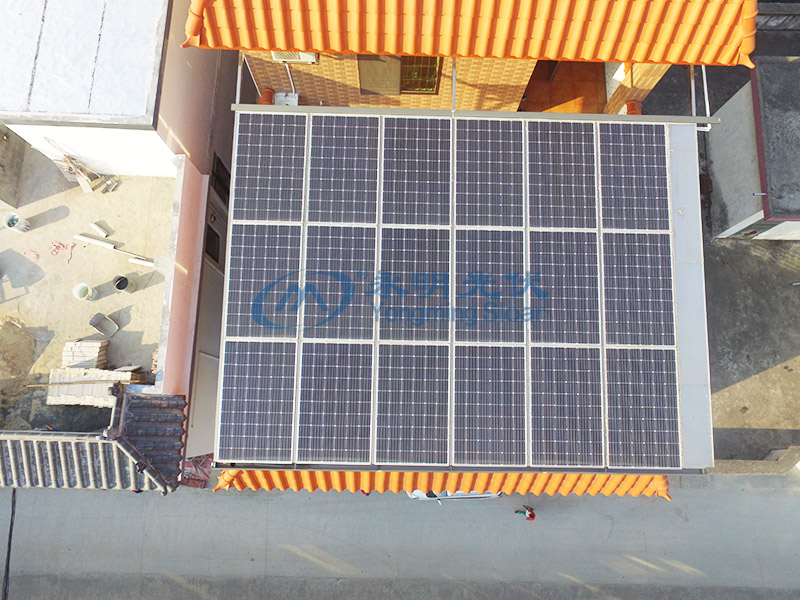 東莞市萬江區5.04KW家庭光伏發電項目