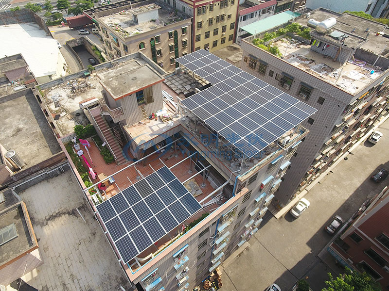 東莞市寮步鎮22.2KW家庭光伏發電項目