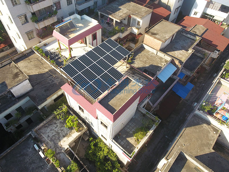東莞市莞城區5.4KW家庭光伏發電項目