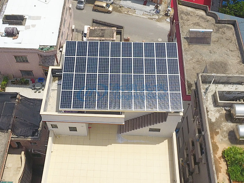 東莞市麻涌鎮11.6KW家庭光伏發電項目