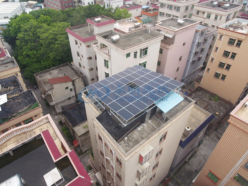 東莞市虎門鎮12.76KW家庭光伏發電項目