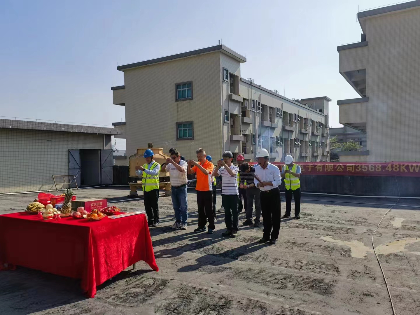 東莞百一電子3.56MW工廠光伏電站項目啟動